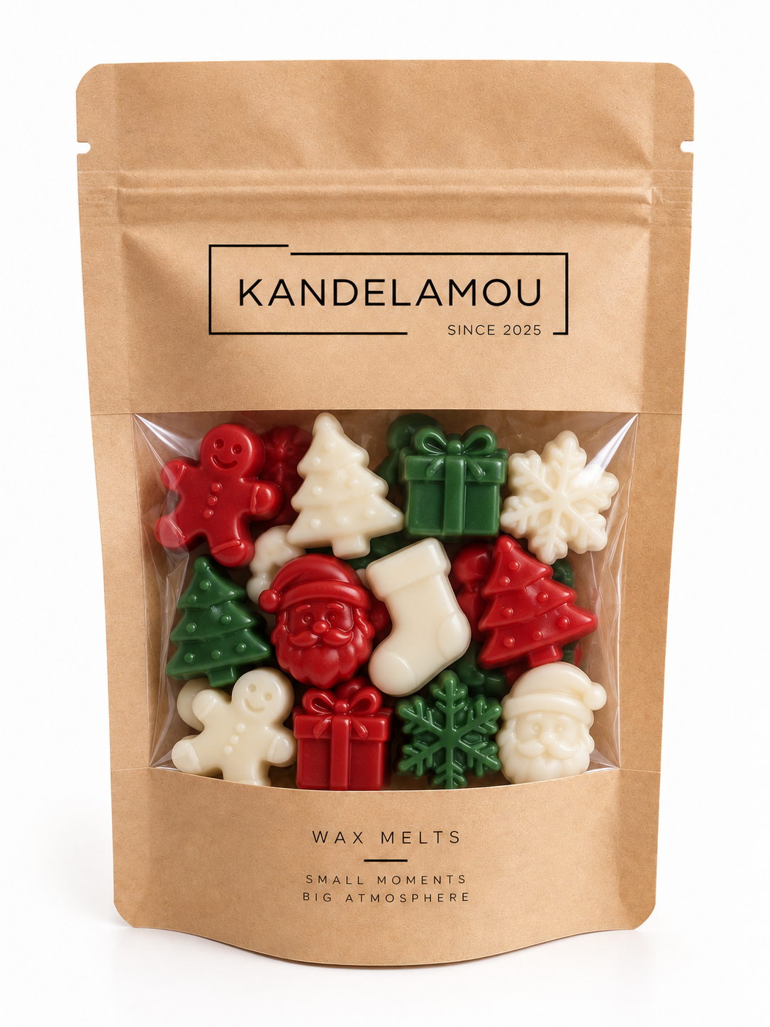 Χριστουγεννιάτικα Wax melt σε σακουλάκι
